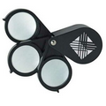15x Triple-Lens Folding Magnifier